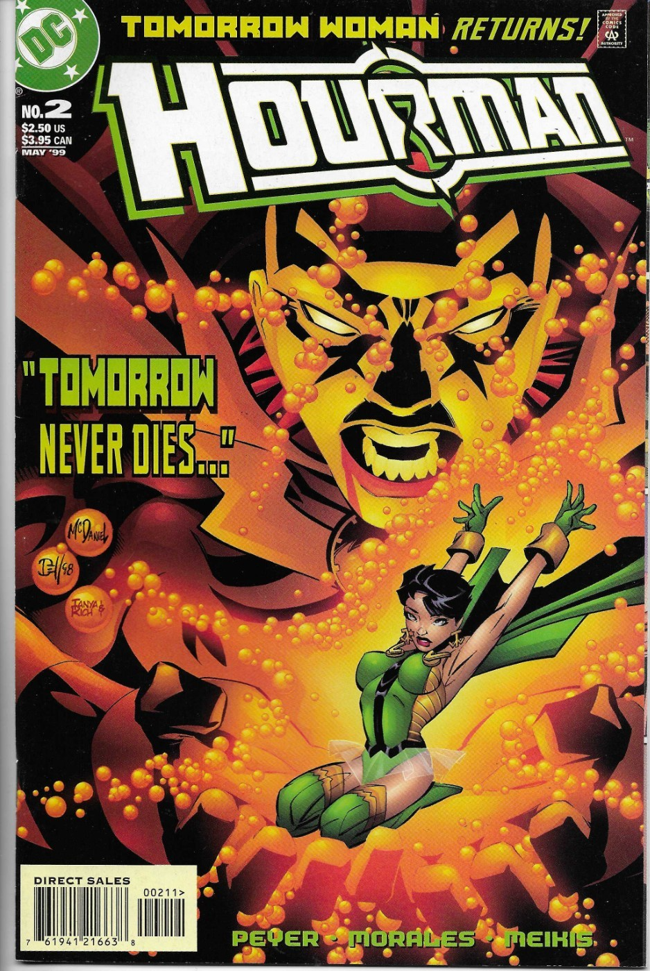 HOURMAN (1999) #2 - Back Issue (S)