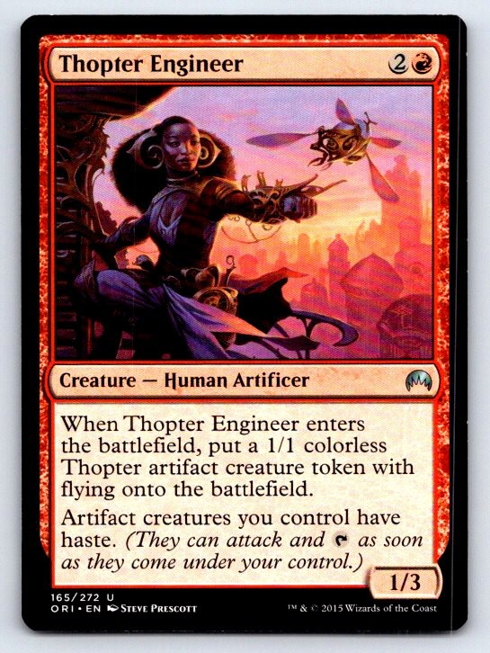 Thopter Engineer Uncommon Magic Origins Magic: The Gathering