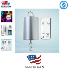 Disco Ball Motor with Remote Battery Operated 10RPM Hanging Display Rotating ...