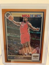 2023-24 Panini Nba Hoops Premium Stock - Zion Williamson #270 Orange Prizm /299