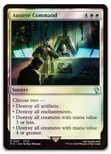 Austere Command (Surge Foil) #231 (NM) Final Fantasy FIC Magic MTG