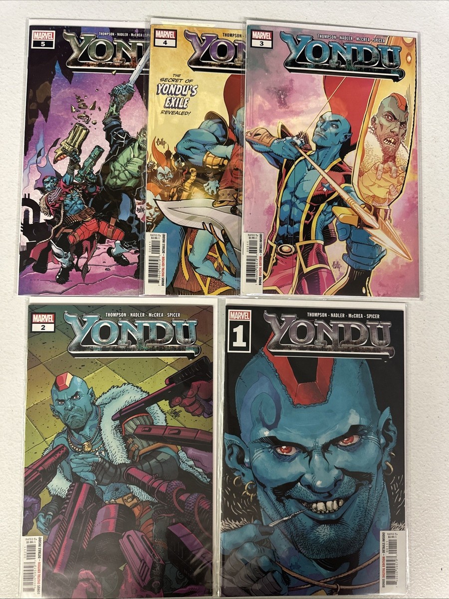 W*ヨンドゥ Yondu #1 2 3 4 5 Lot Run Set 2020 Guardians of the Galaxy Marvel