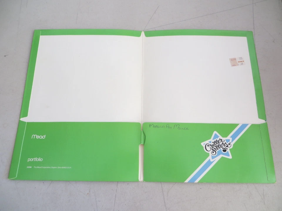 Carpeta Critter Sitters 1985 'Back to the Old Rind' sandía rascar y olfatear Foto 3 de 3