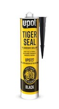 Tiger Seal Black Adhesive and Sealant, Black, 10oz