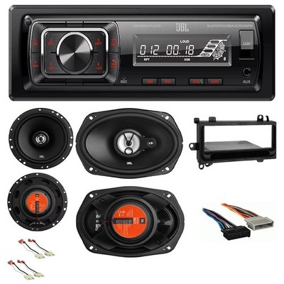 For 1994-2001 Dodge RAM 1500/2500 JBL Stereo & Door Speaker Package Upgrade Kit