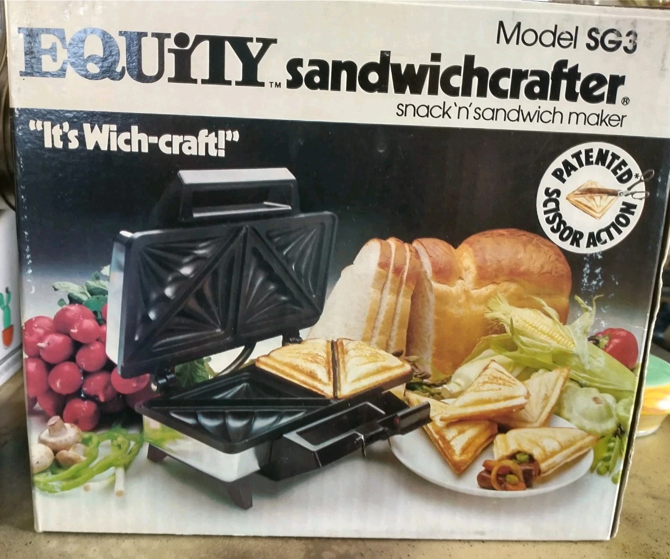Vintage NEW 1978 Equity Sandwichcrafter Chrome Sandwich Maker Grill SG3 - NIB
Opens in a new window 