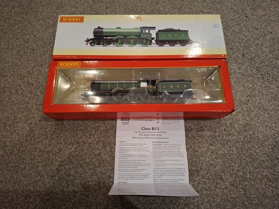 Hornby R3430 LNER B12/3 Class Nr 8573 DCC FITTED - OO Gauge - Image 3 of 4