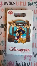 Disney Cruise Line DCL - Mickey & Pluto At Castaway Cay Beach Sign Pin 164621