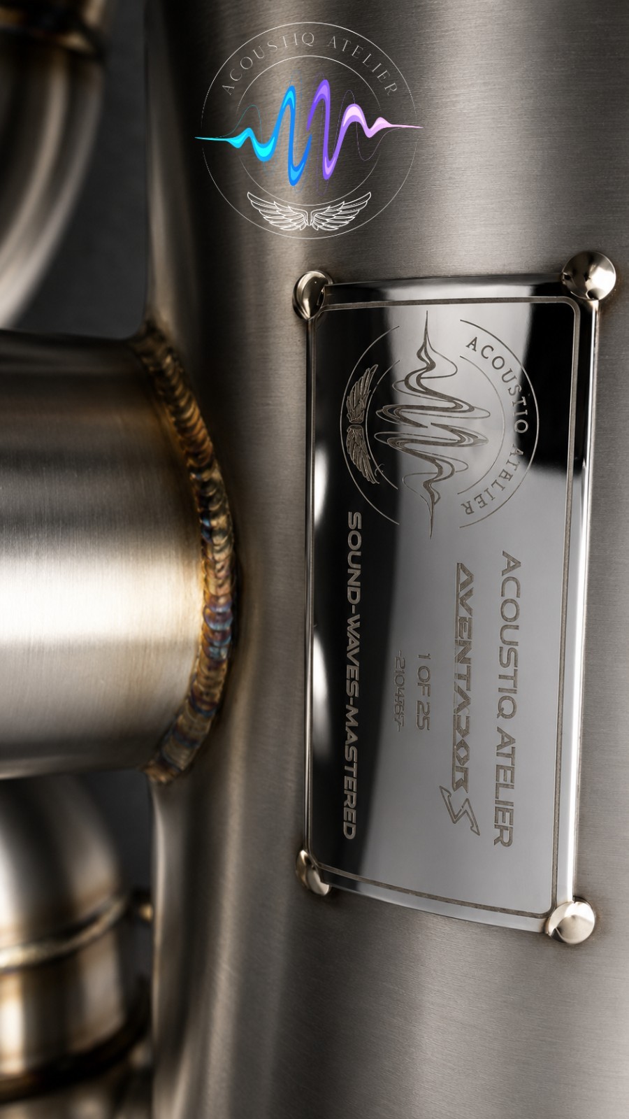 Lamborghini Aventador S LP740-4 Coupe/Roadster Acoustiq Atelier Valved Exhaust