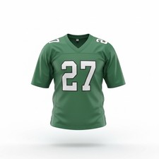 Quinyon Mitchell Number 27 Signed Jersey Green XL (CSC051763)