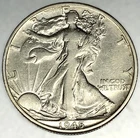 1945 S Walking Liberty Silver Half Dollar- XF Condition - FREE SHIPPING - 1970