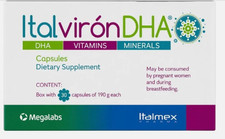 Italviron DHA   30 Capsules, Dietary Suppleme...
