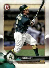 2018 Bowman #45 Khris Davis