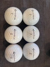 (24) TaylorMade TP5X (5A) Golf Balls. NO player marks or logos!