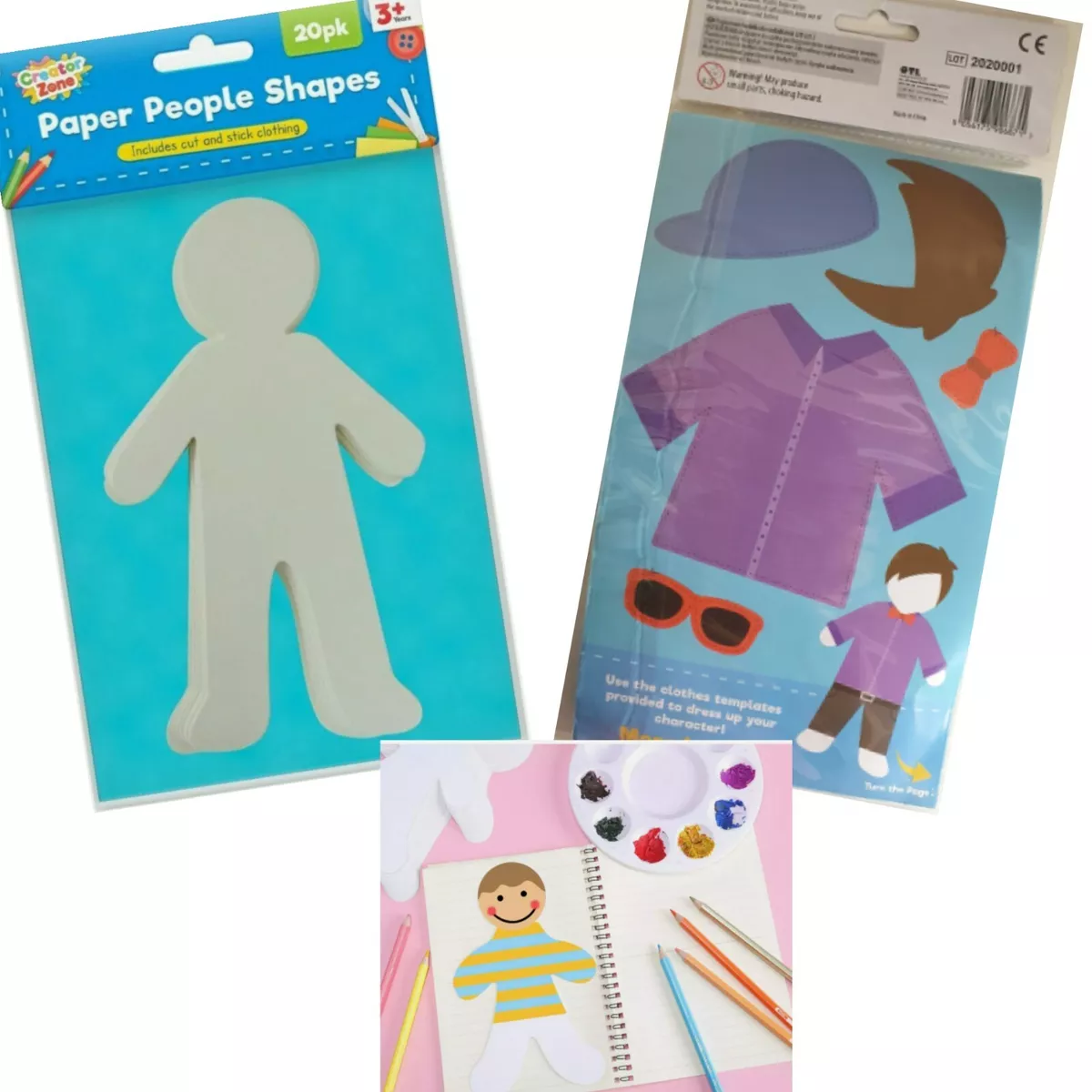 Clothing cut outs cheap