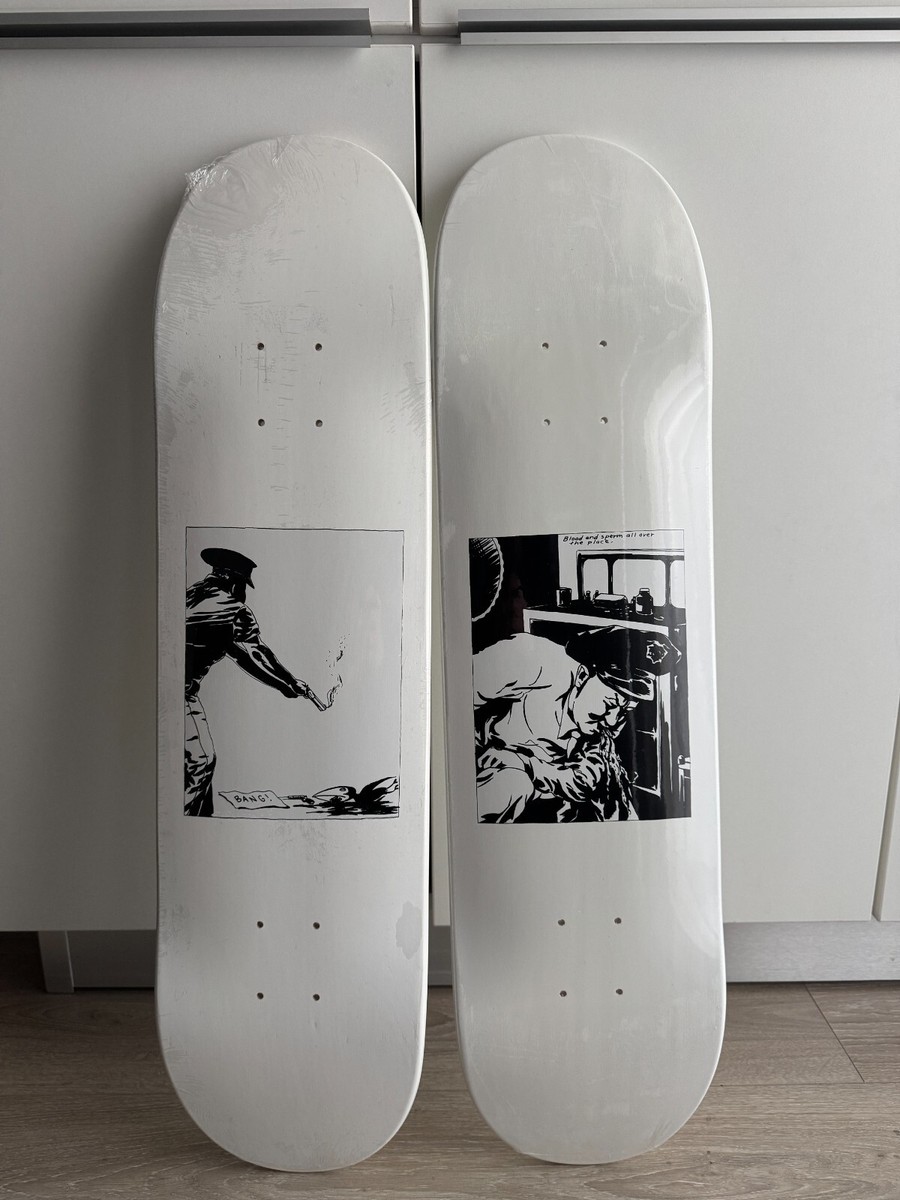 Supreme Raymond Pettibon skateboard deck set