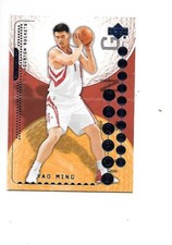 Yao Ming HOF 2003-04 Upper Deck Triple Dimensions Basketball Card #27