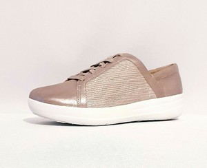 fitflop gold trainers