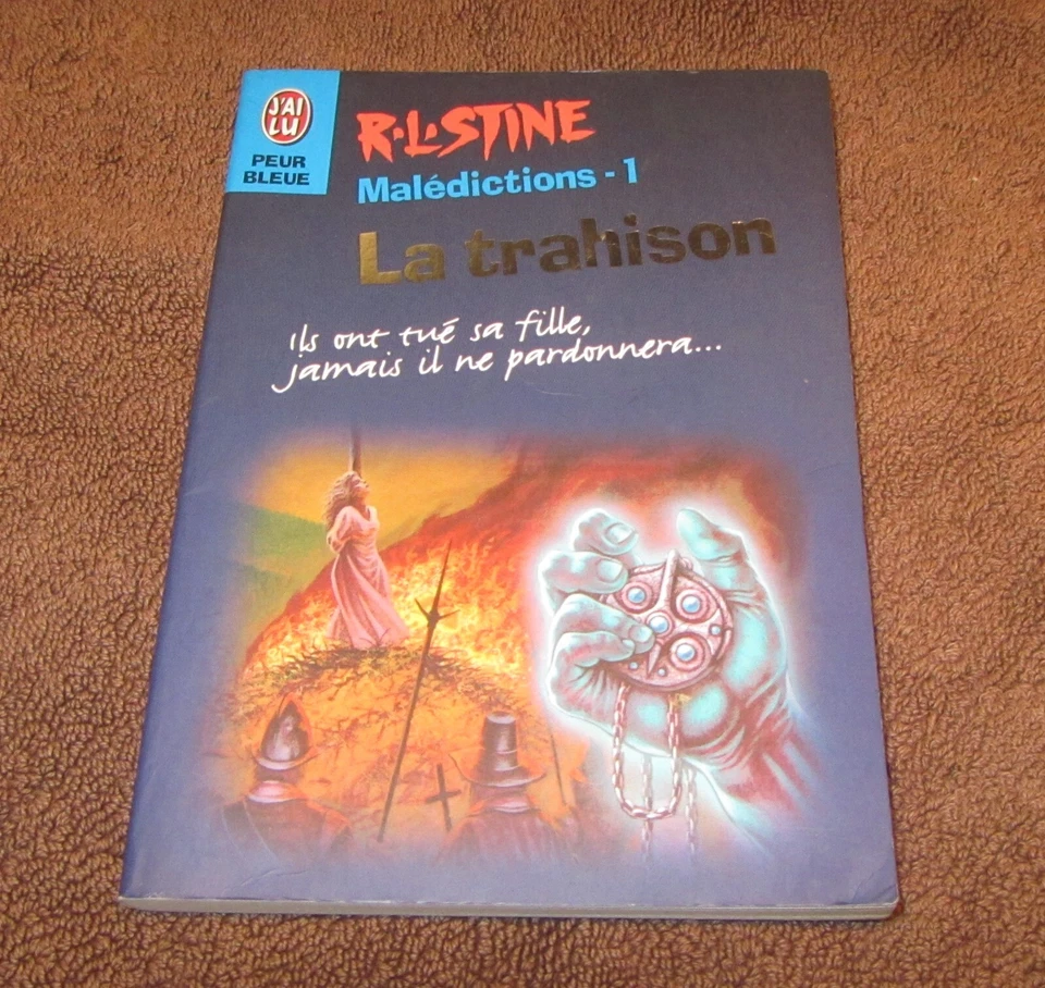 R.L. STINE --- PEUR BLEUE -- LA TRAHISON - Photo 1/1