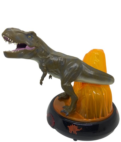 Jurassic World Park Nightlight Dinosaurio T Rex Night Light Volcano One Touch - Imagen 3 de 8