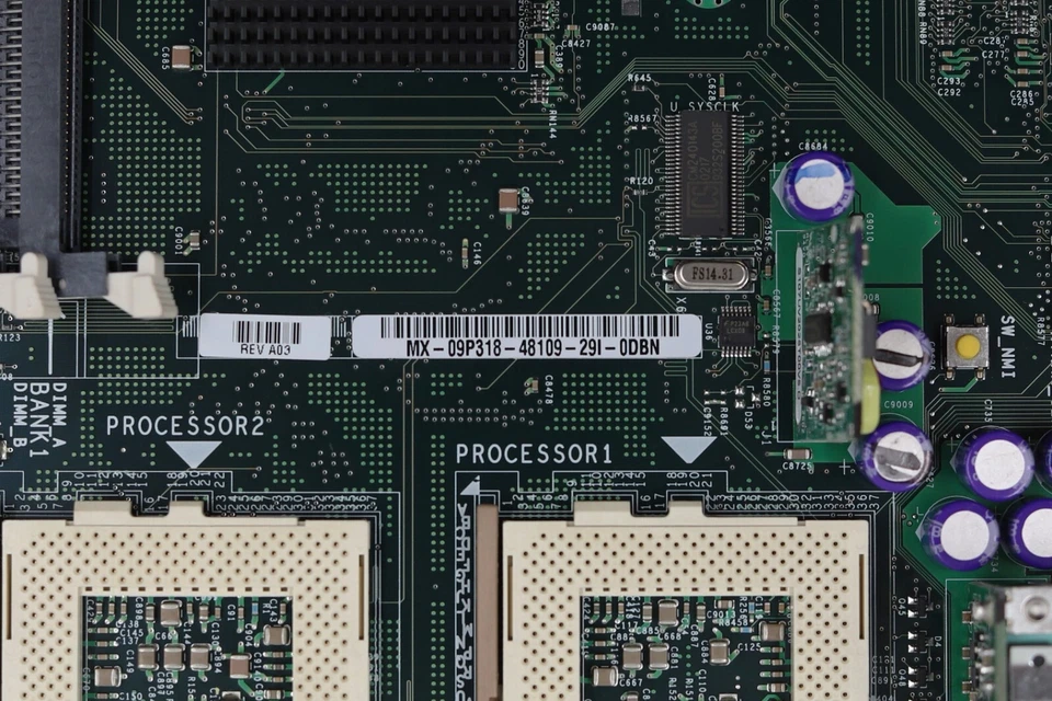 Dell PowerEdge 1650 Socket 370 Server Motherboard Dell P/N:09P318 Tested Working - Image 4 of 4