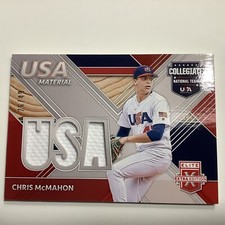 2020 Extra Edition USA Materials Red #CH Chris McMahon 26/49 d