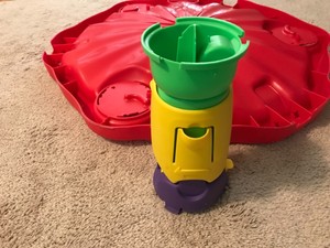 folding exersaucer