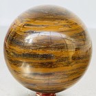 Natural Tiger Eye stone ball quartz crystal ball Reiki healing 3720G — photo 3