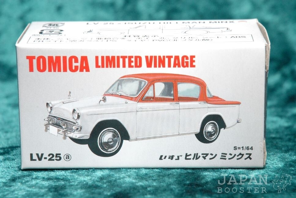 トミカリミテッドヴィンテージ LV-25abcdいすゞ ヒルマンミンクス 4点 TOMICA LIMITED VINTAGE LV-25a 1/64] ISUZU HILLMAN MINX | eBay