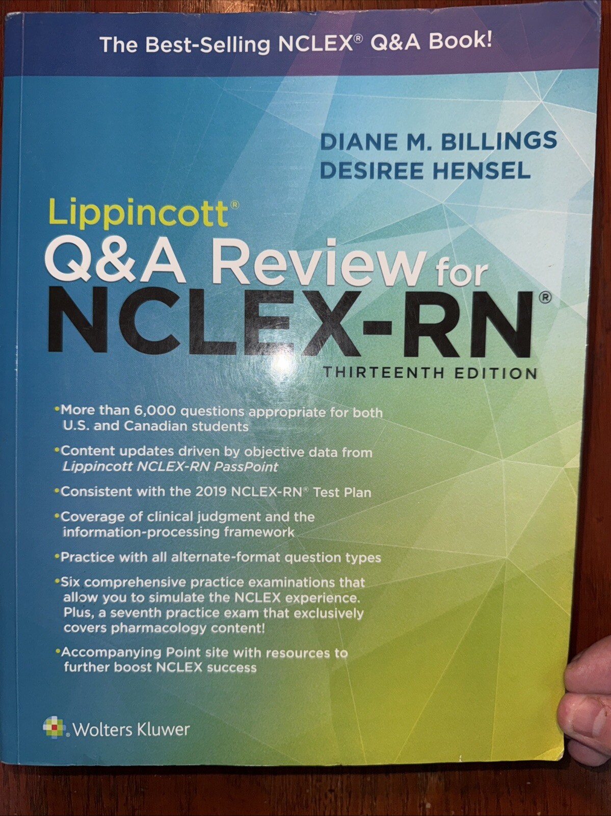 Lippincott Q&a Review for NCLEX-RN by Diane Billings and Desiree Hensel...