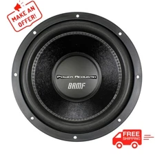 Power Acoustik BAMF-122 Subwoofer 12 inch Dual Voice Coils 2 Ohm Max 3500W