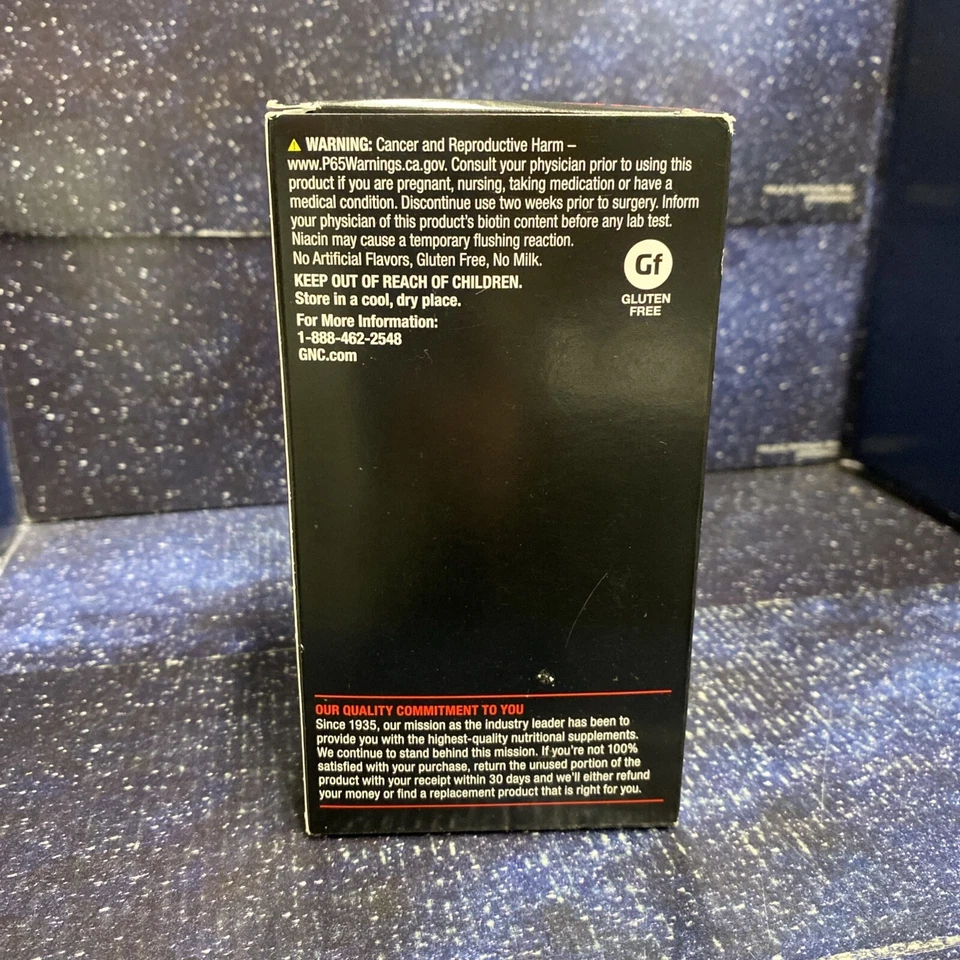 GNC Mega Men  Multivitamin 180 Caplets Exp  06/26+  Free Shipping - Image 3 of 4