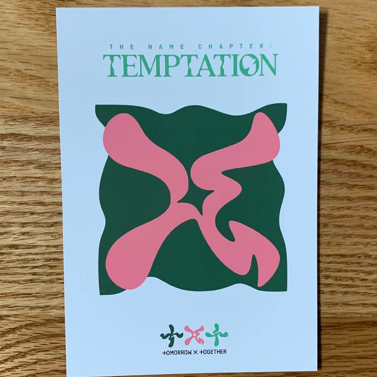 Yeonjun Official Post Card TXT The Name Chapter : Temptation