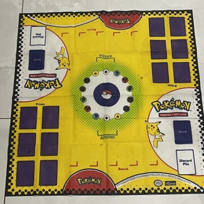 Pokemon 1999 Trading Card Game Spielmatte Pikachu Base Set Wizard Of The Coast