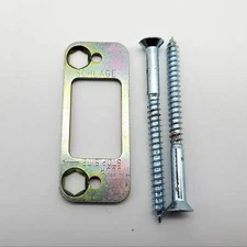 3x Schlage Door Frame Strike Reinforcers 10-094 & 10-108 Strikes NOS