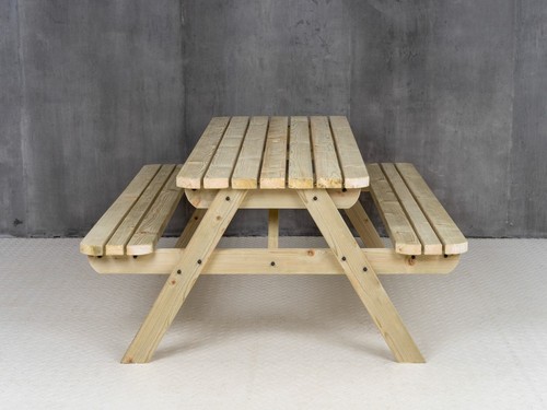Picnic Bench Se Garden Pub Style Furniture- Fortem Rounded - Picture 37 of 55