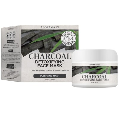 Adora - Skin Charcoal Detoxifying and Purifying Face Mask 2oz / 60ml
