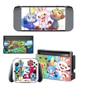 Details About Nintendo Switch Skin Sticker Decal Cover 4 Choices Pokemon Sword Shield