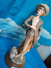 STATUINA GIUSEPPE ARMANI CAPODIMONTE FLORENCE 1987 PASTORELLO