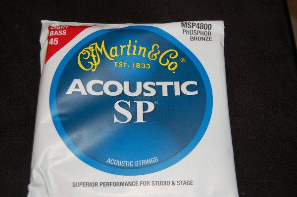 Cuerdas para Bajo Acustico 4 cuerdas,  Martin MSP4800