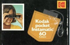 Kodak Pocket Instamatic 60 owner's manual 28 pages/1971