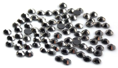 GIORGETTI STRASS STRASS MC stone collection 100pz SS10 3mm Grigio Jet Hematite hotfix danza dmc