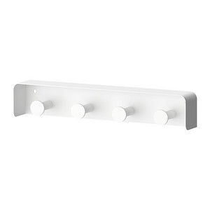Nouveau Ikea Enudden Blanc Salle De Bain Serviette Avec 4 Cintres 27 Cm 802 037 96 Uk Zh Ebay