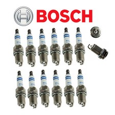OE Germany Spark Plug Platinum For Mercedes V8 CL CLK CLS E G ML SL (12pcs)