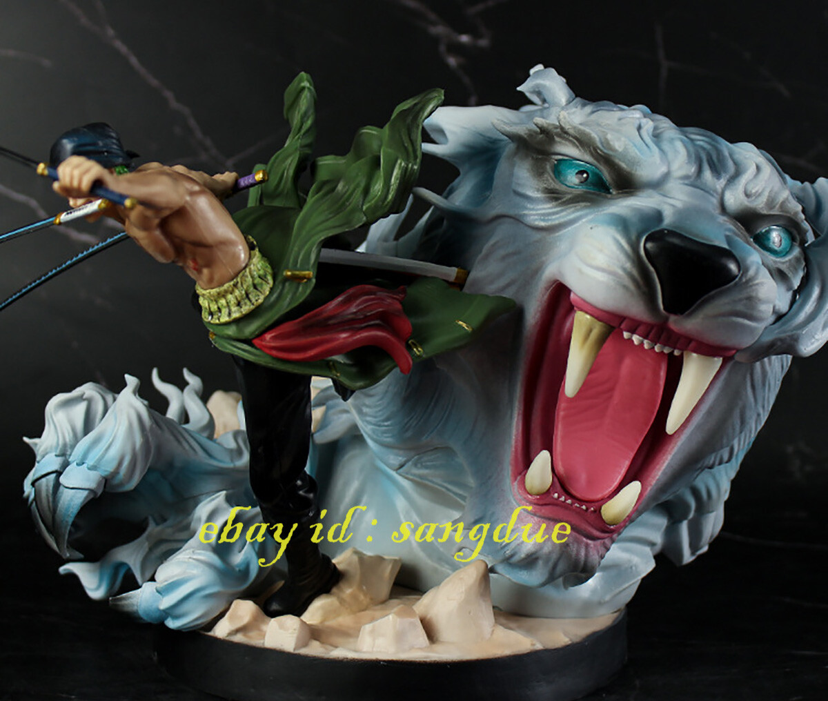 ONE PIECE Roronoa Zoro Three pole flow Polar Tiger Hunt Collection