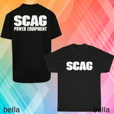 New Scag Power Equipment Logo T-Shirt Funny Size S to 5XL