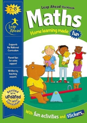 Leap Ahead Workbook Maths 7 - 8 Years NEW Home Learning Paperback Book