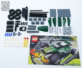 LEGO RACERS 8138 & 8139 (Phantom Crasher & Night Blazer) 100% Complete