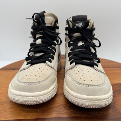 Jordan 1 High Zoom Air CMFT Shoes Womens 6.5 Summit White Black