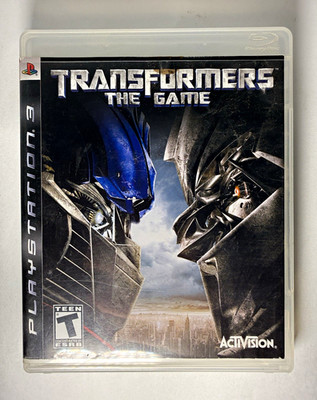Transformers The Game PS3 PlayStation 3 2007 Activision Tested Working